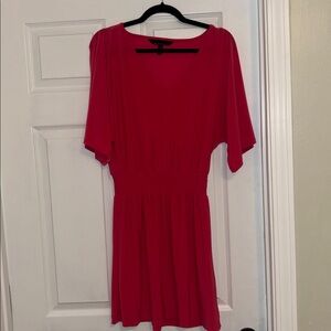 White House Black Market Pink Women's Dress. Like New!